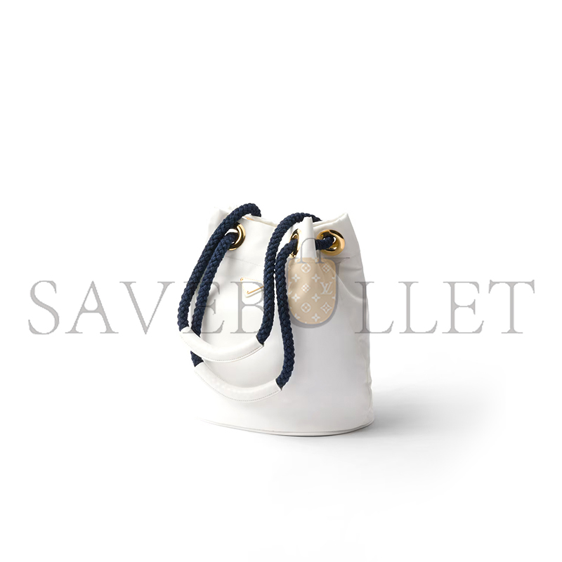 Pra*a mariner re-nylon small bucket bag 1be082 (28*23.5*16.8cm)
